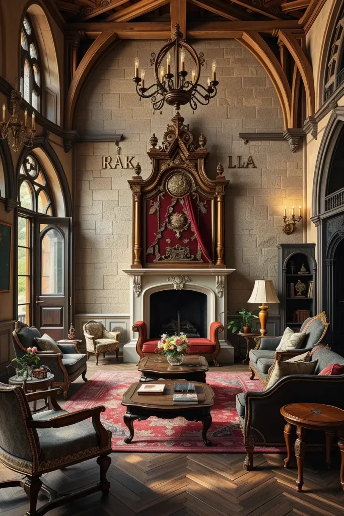 62 Castlecore Living Room Inspiration: Ideas for a Regal and Cozy Home