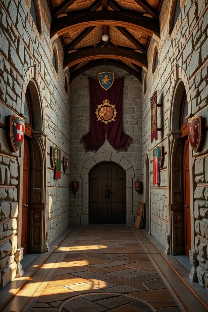 64 Castlecore Hallway Inspiration: Magical Medieval Designs for Your Home