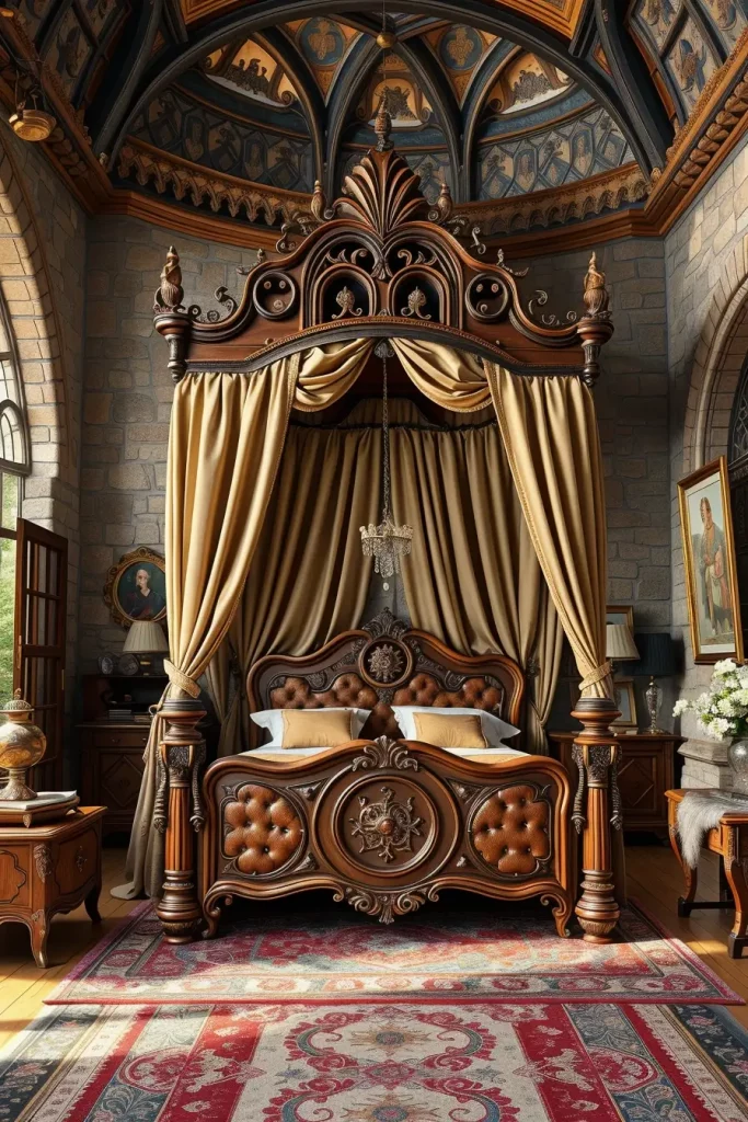63 Medieval Bedroom Ideas to Transform Your Room into a Castle-Inspired Retreat