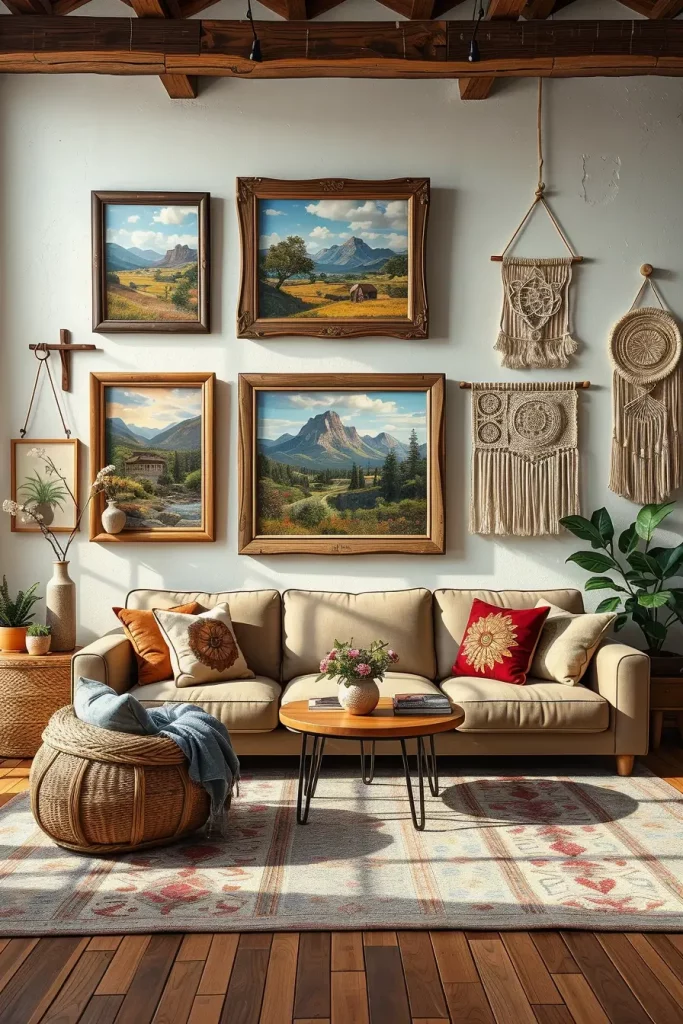 64 Warm Rustic Living Room Ideas for a Cozy and Inviting Home