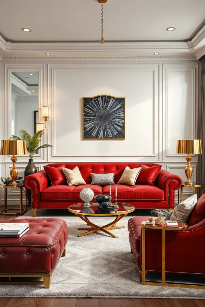 64 Cherry Coded Living Room Color Palette Ideas for Modern Interiors