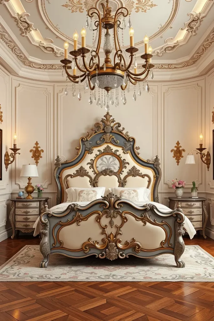 64 Rococo Revival Bedroom Furniture Ideas for Timeless Elegance