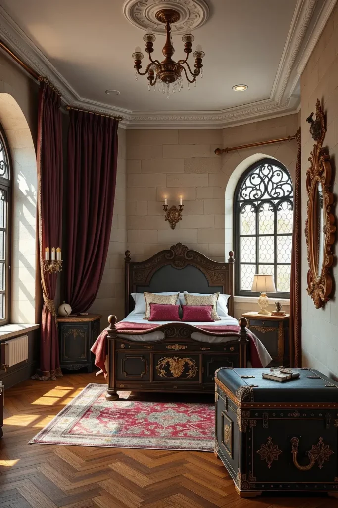 64 Castlecore Bedroom Inspiration Ideas for Dreamy Medieval Style