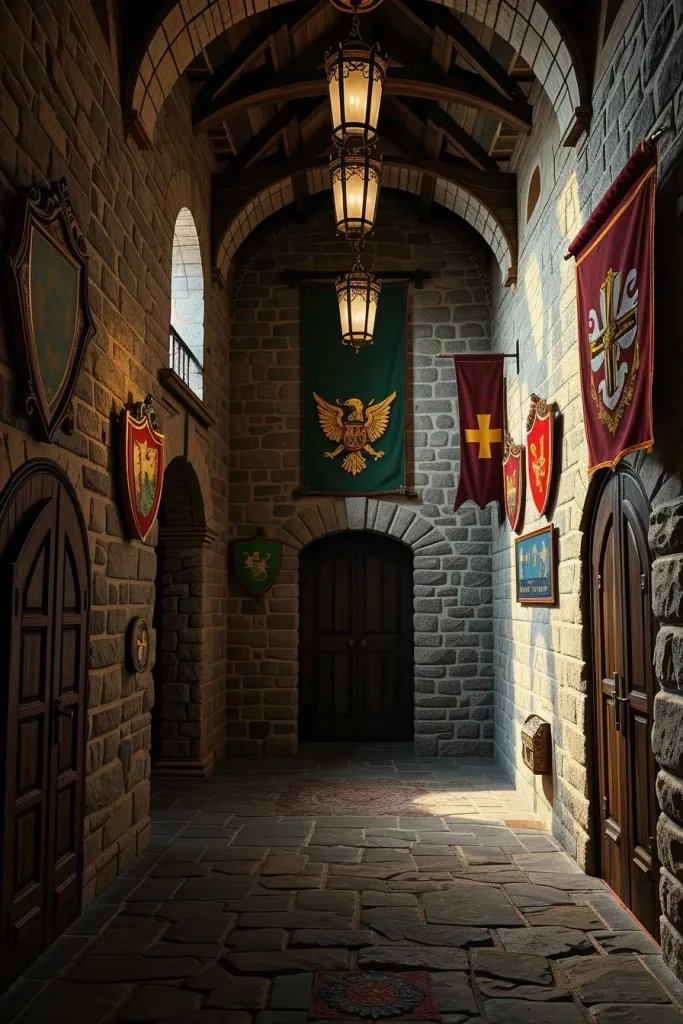 64 Castlecore Hallway Inspiration: Magical Medieval Designs for Your Home