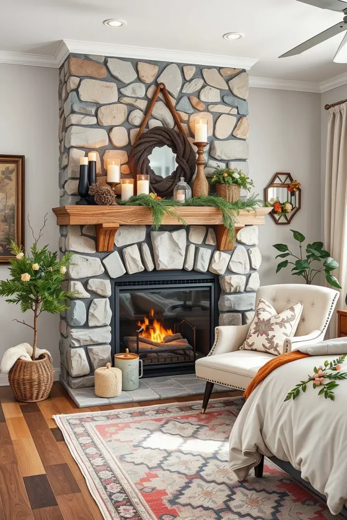 Stone Fireplace Bedroom: Cozy and Modern Design Ideas for Every Style