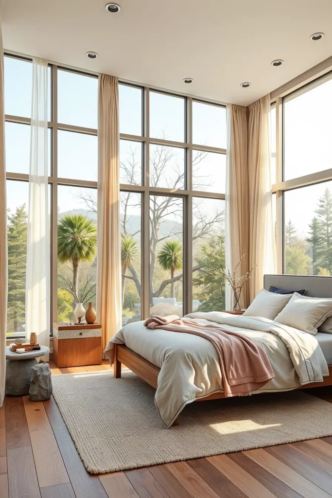 62 Modern Bedroom Design With Natural Materials for a Cozy and Stylish Space