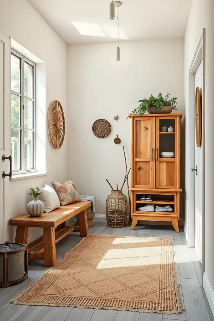 62 Modern Hallway Design With Natural Materials: Stylish Ideas for a Timeless Home
