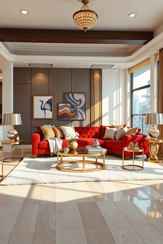 64 Cherry Coded Living Room Color Palette Ideas for Modern Interiors