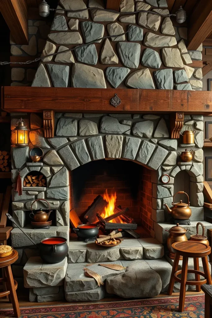63 Castlecore Kitchen and Dining Room Inspiration Ideas for Timeless Medieval Elegance