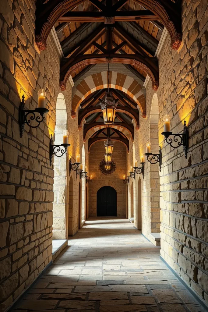 64 Castlecore Hallway Inspiration: Magical Medieval Designs for Your Home