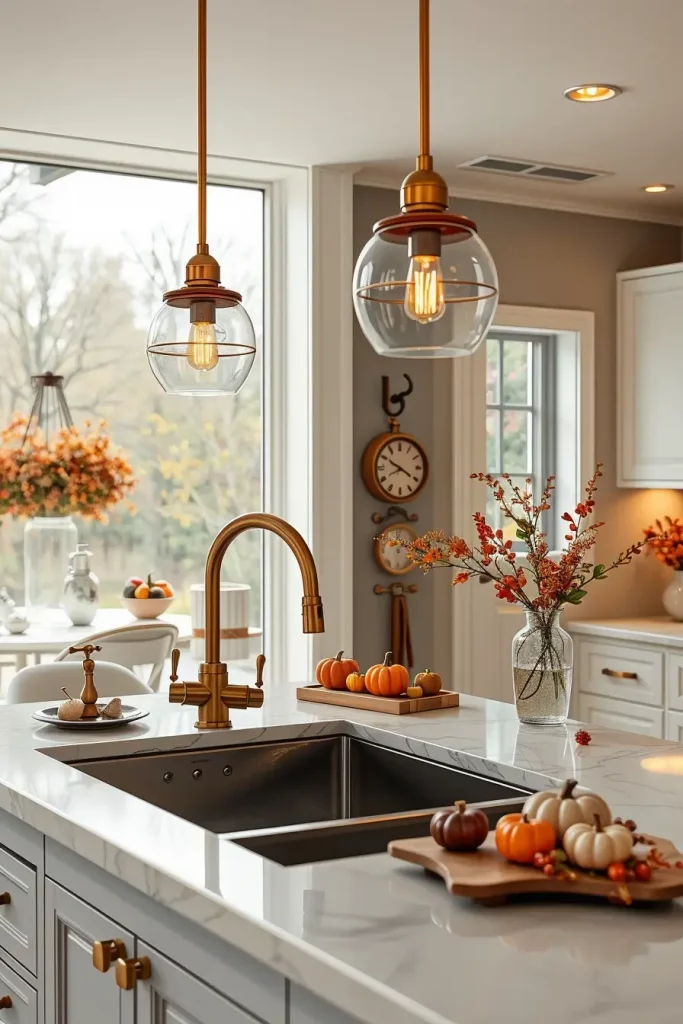 63 Cozy Kitchen Fall Decorations to Create a Warm and Inviting Space