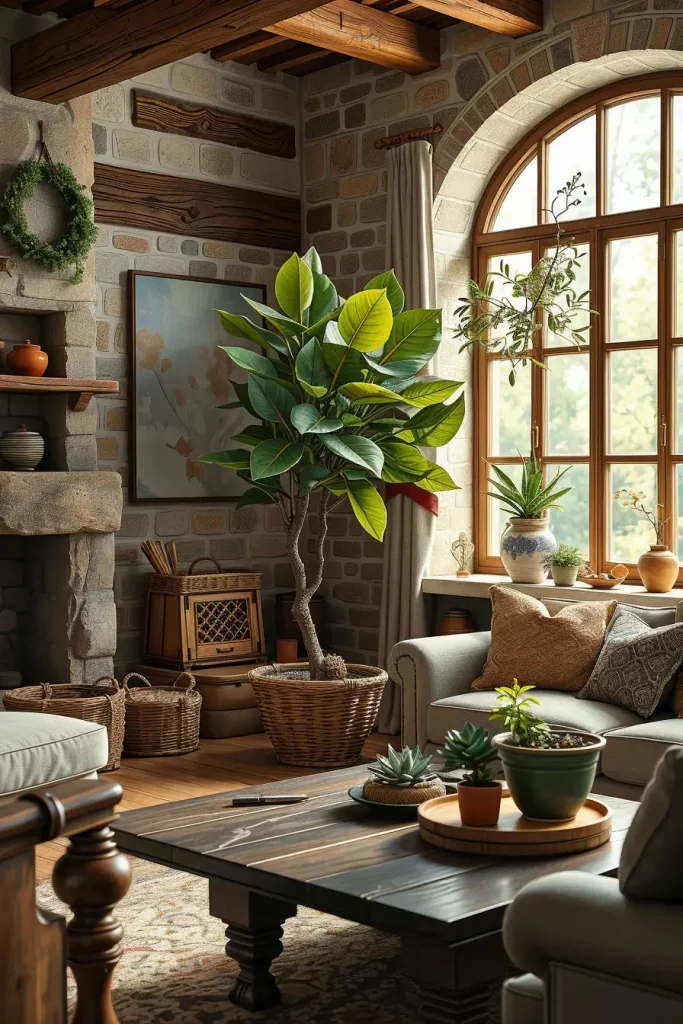 64 Warm Rustic Living Room Ideas for a Cozy and Inviting Home
