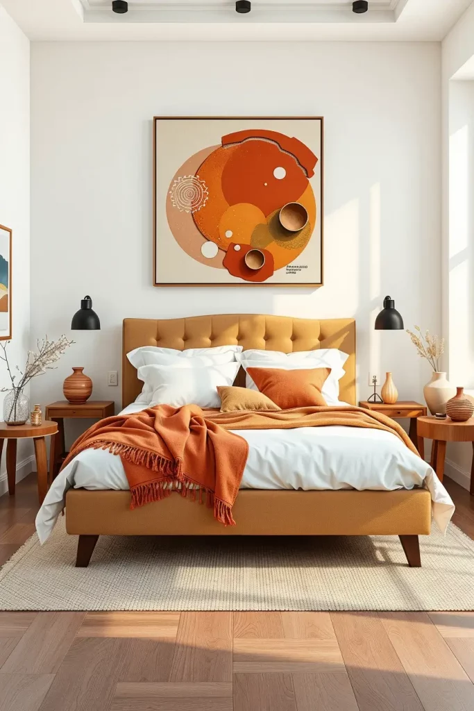 65 Terracotta and Tan Bedroom Ideas for a Warm and Elegant Interior