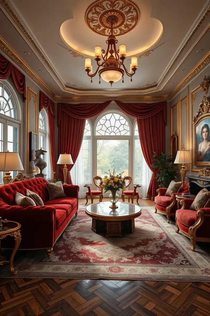 64 Cherry Coded Living Room Color Palette Ideas for Modern Interiors