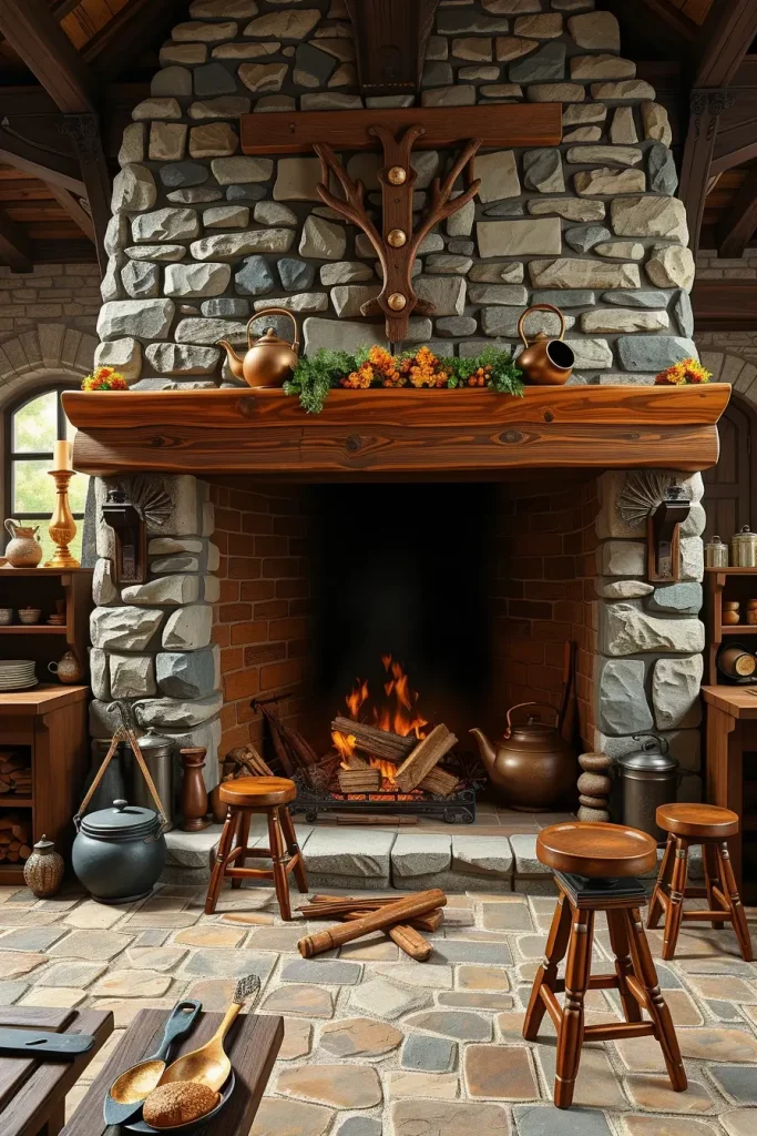 63 Castlecore Kitchen and Dining Room Inspiration Ideas for Timeless Medieval Elegance