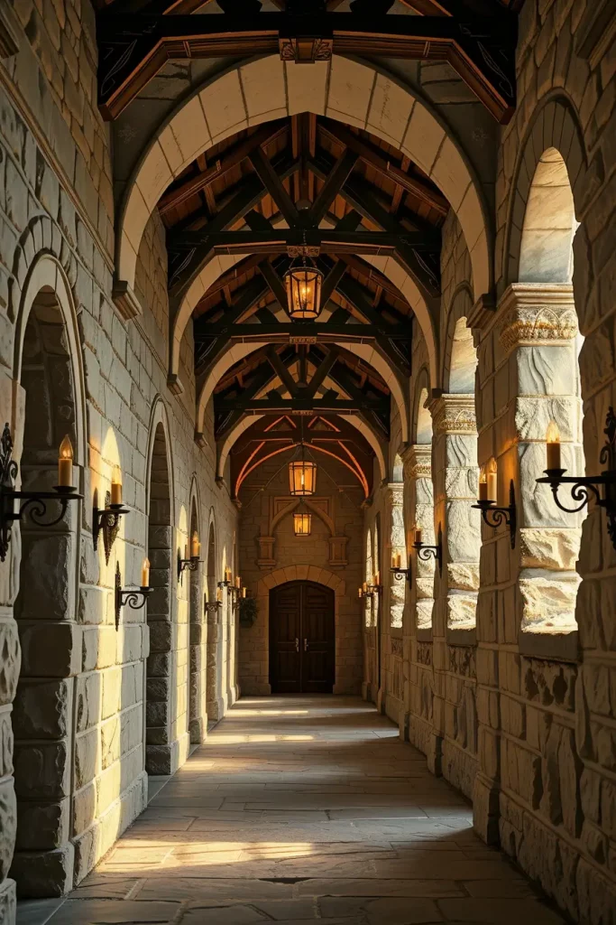 64 Castlecore Hallway Inspiration: Magical Medieval Designs for Your Home