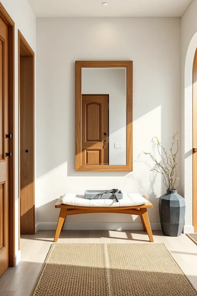 62 Modern Hallway Design With Natural Materials: Stylish Ideas for a Timeless Home