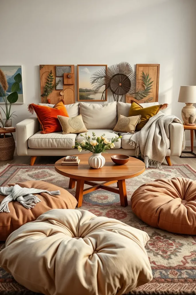 64 Earth-Tone Living Room Ideas for a Warm and Natural Home