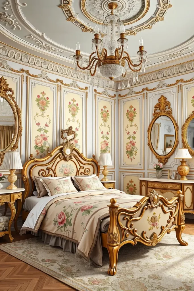 64 Rococo Revival Bedroom Furniture Ideas for Timeless Elegance