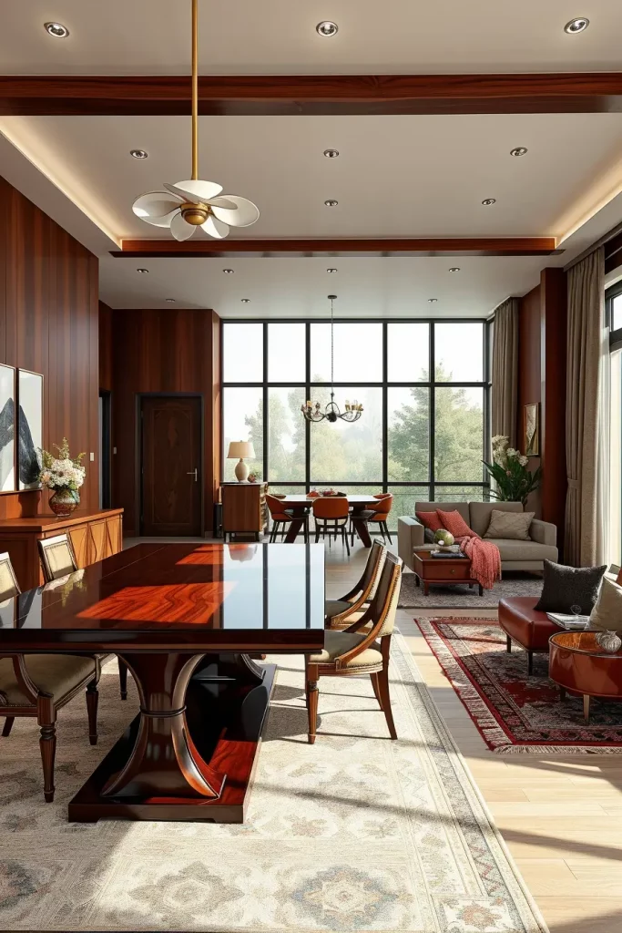 66 Cherry Coded Accents for Open-Plan Houses: Elegant Design Ideas