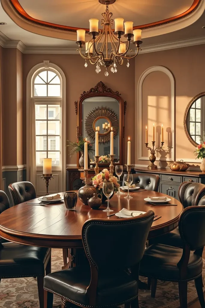 62 Warm-Toned Dining Room Interiors To Inspire Your Home Design