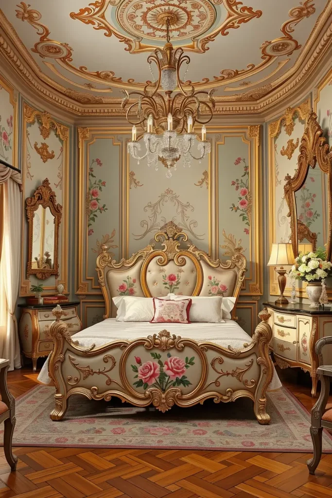 64 Rococo Revival Bedroom Furniture Ideas for Timeless Elegance