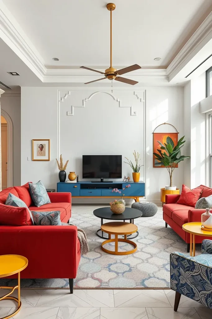 64 Primary Play Bold Living Room Decor Trends for a Modern Home