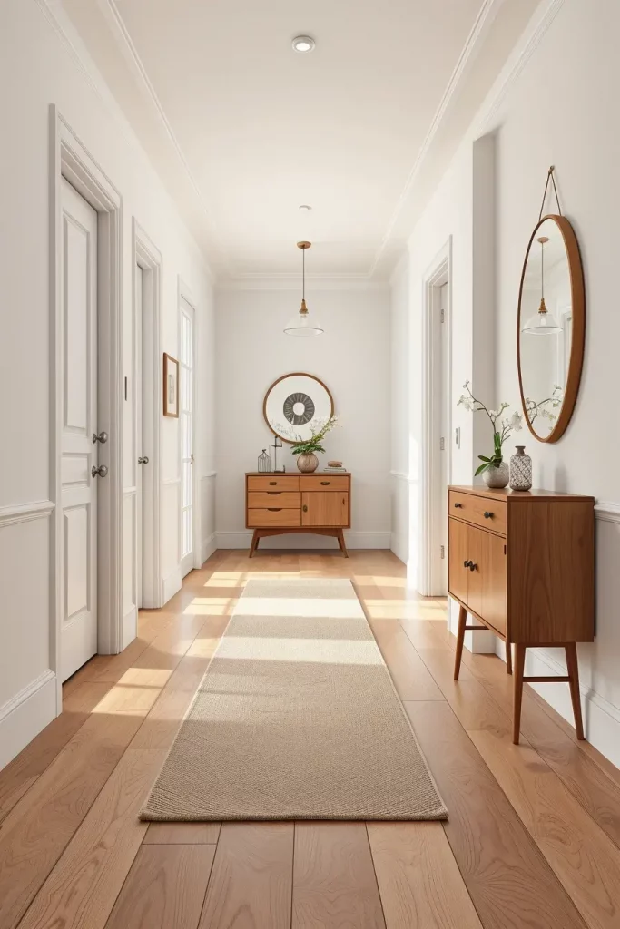 62 Modern Hallway Design With Natural Materials: Stylish Ideas for a Timeless Home