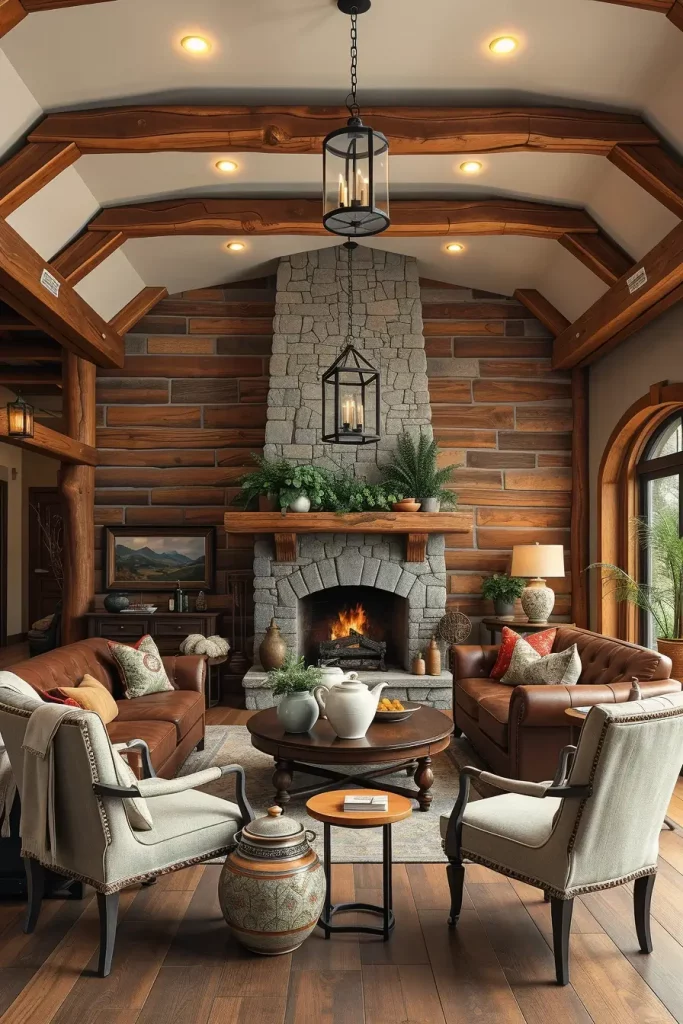 64 Warm Rustic Living Room Ideas for a Cozy and Inviting Home