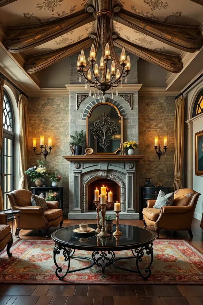 62 Castlecore Living Room Inspiration: Ideas for a Regal and Cozy Home