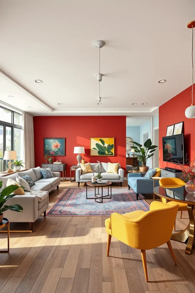 64 Primary Play Bold Living Room Decor Trends for a Modern Home
