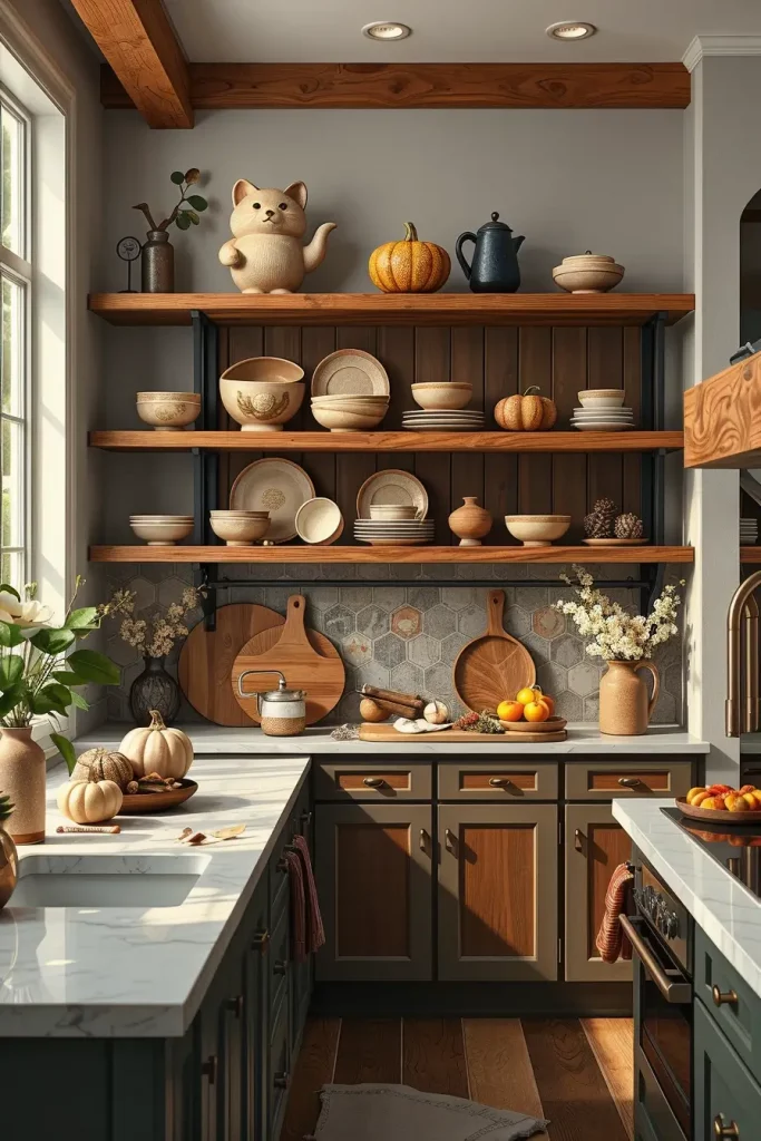 63 Cozy Kitchen Fall Decorations to Create a Warm and Inviting Space