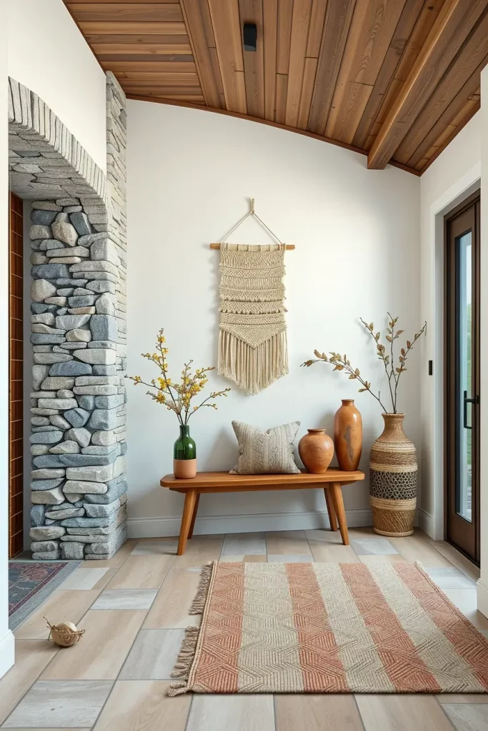 62 Modern Hallway Design With Natural Materials: Stylish Ideas for a Timeless Home