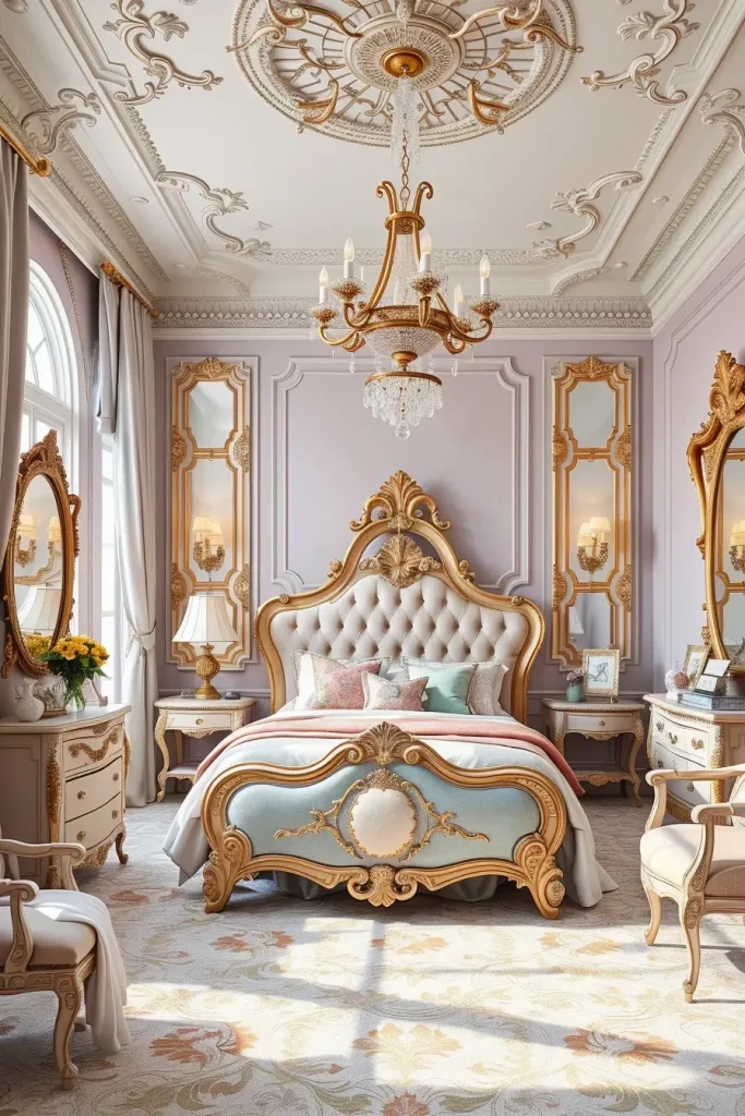 64 Rococo Revival Bedroom Furniture Ideas for Timeless Elegance