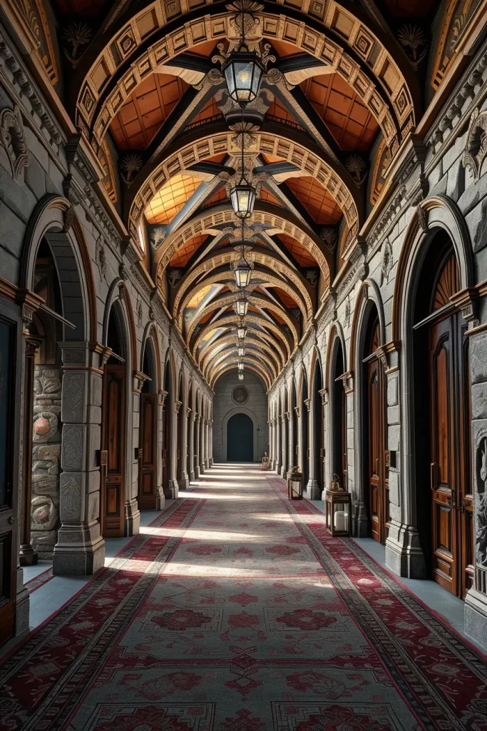64 Castlecore Hallway Inspiration: Magical Medieval Designs for Your Home