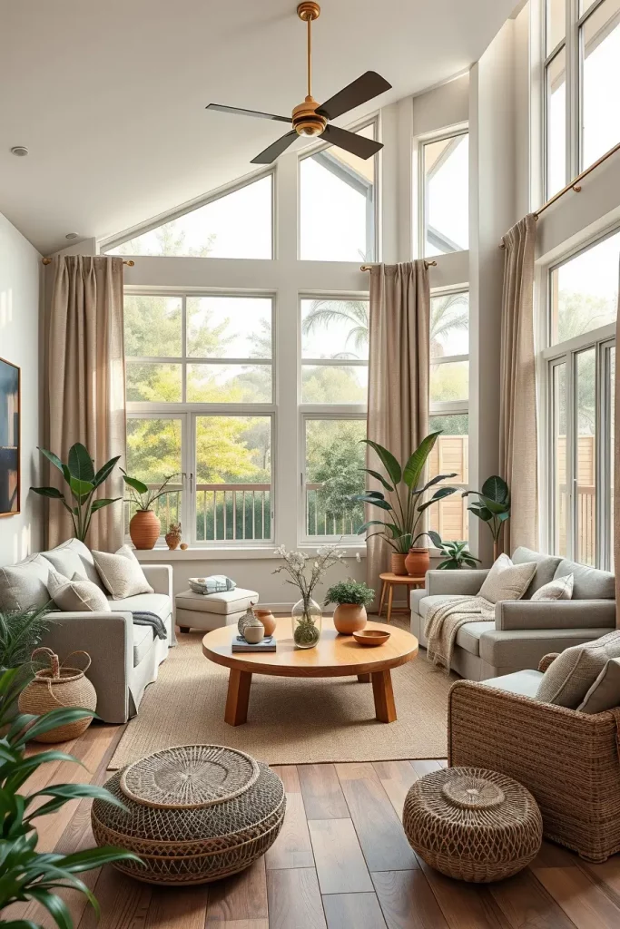 64 Earth-Tone Living Room Ideas for a Warm and Natural Home