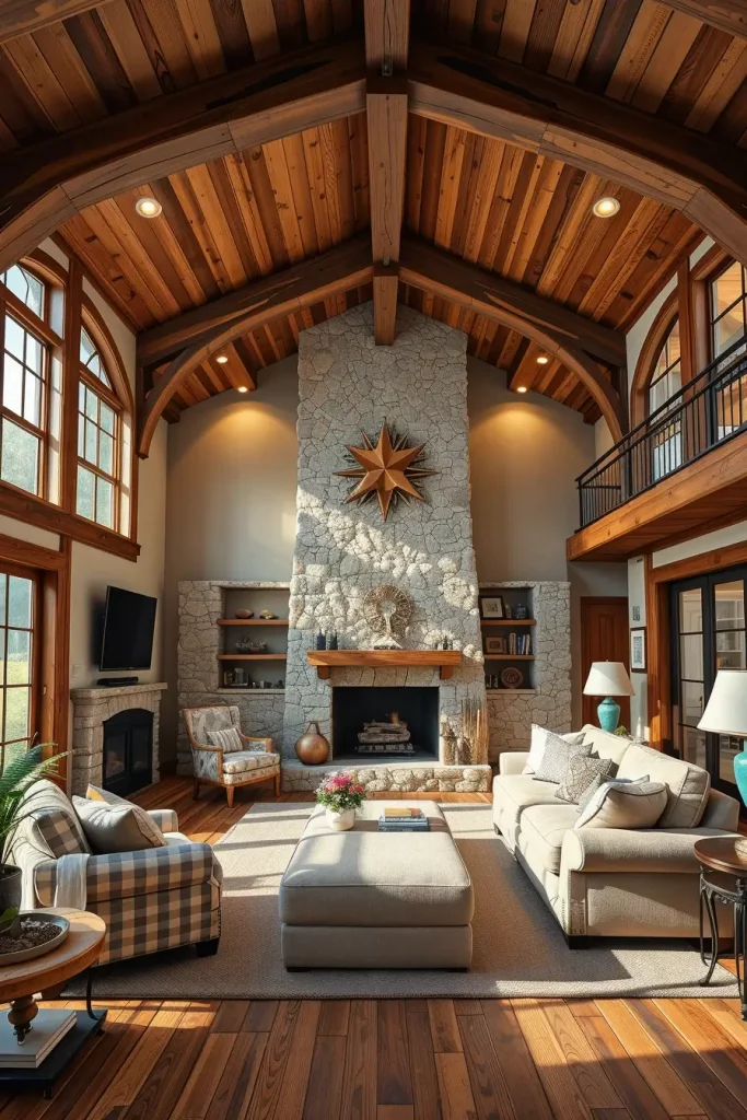 64 Warm Rustic Living Room Ideas for a Cozy and Inviting Home