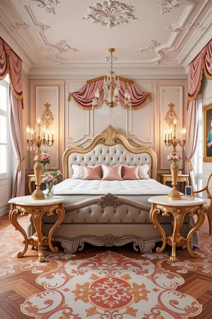 64 Rococo Revival Bedroom Furniture Ideas for Timeless Elegance
