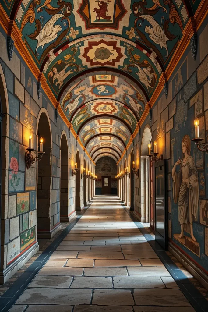 64 Castlecore Hallway Inspiration: Magical Medieval Designs for Your Home