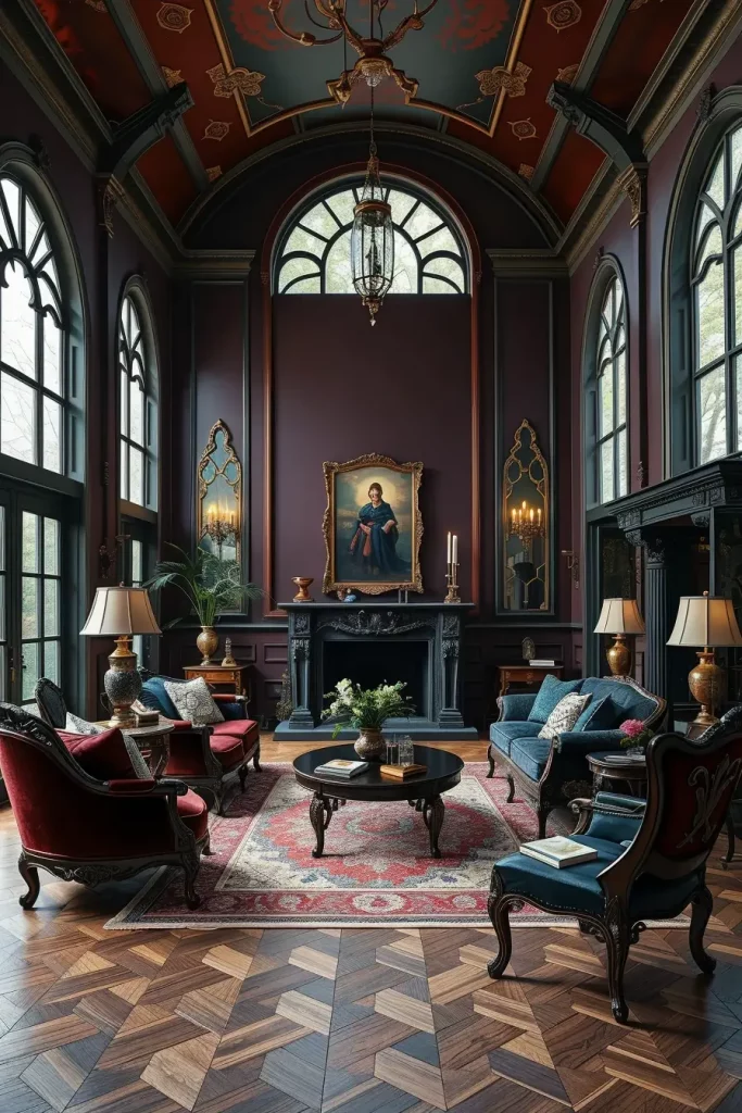 64 Gothic Living Room Arches and Windows: Elegant Design Ideas
