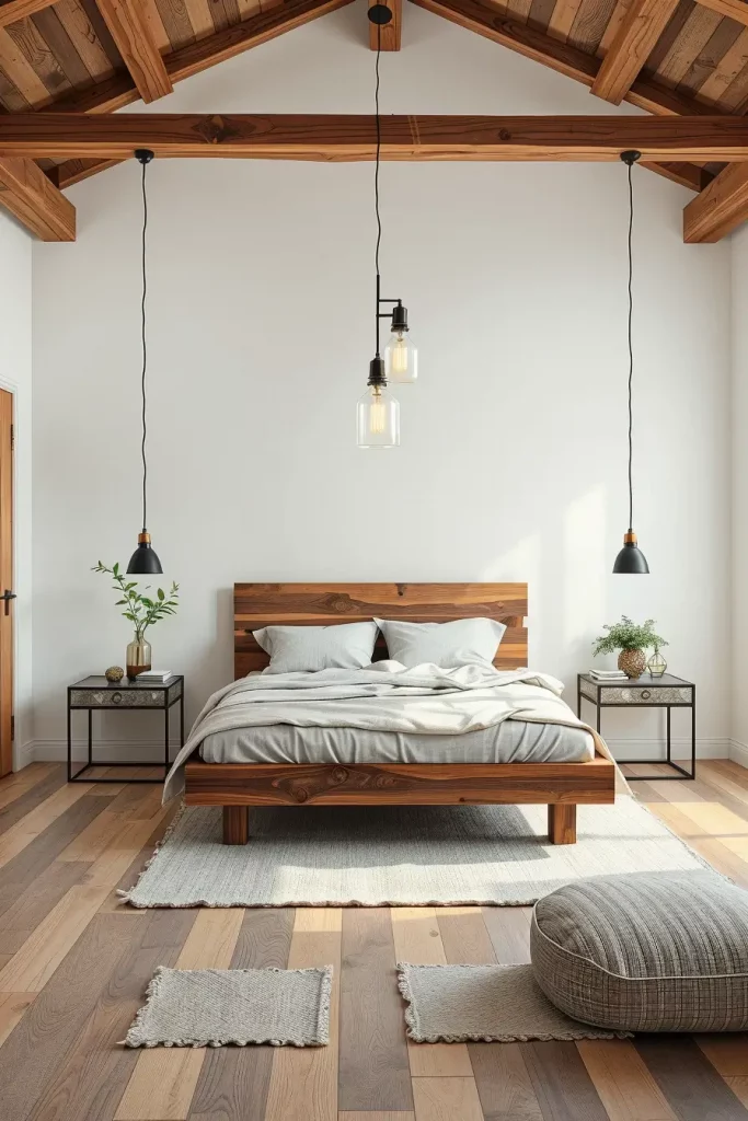 62 Modern Bedroom Design With Natural Materials for a Cozy and Stylish Space