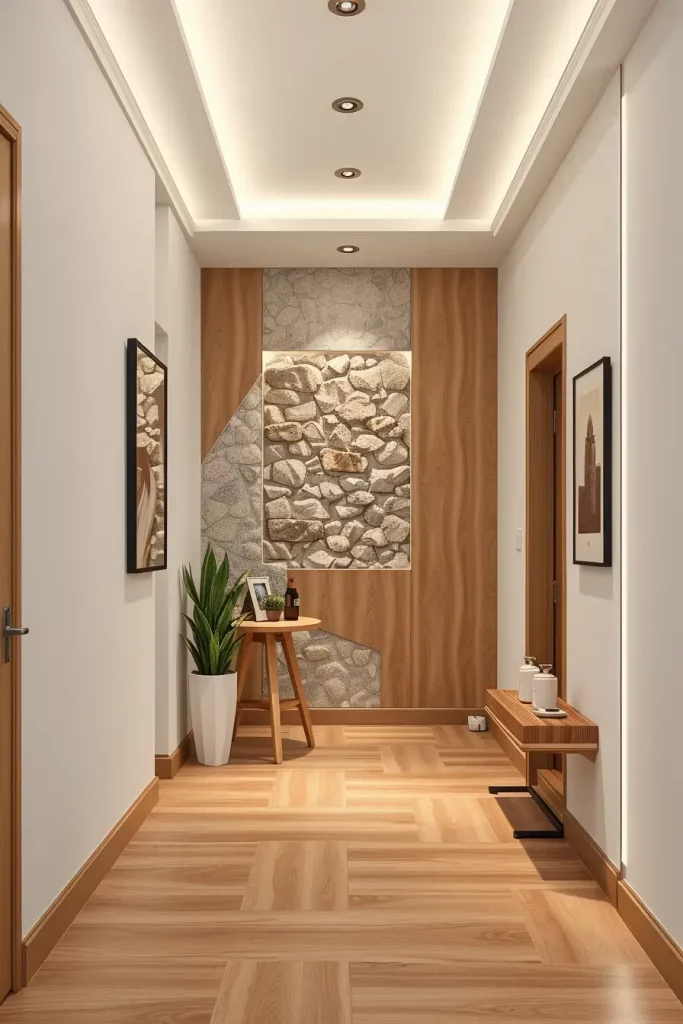 62 Modern Hallway Design With Natural Materials: Stylish Ideas for a Timeless Home
