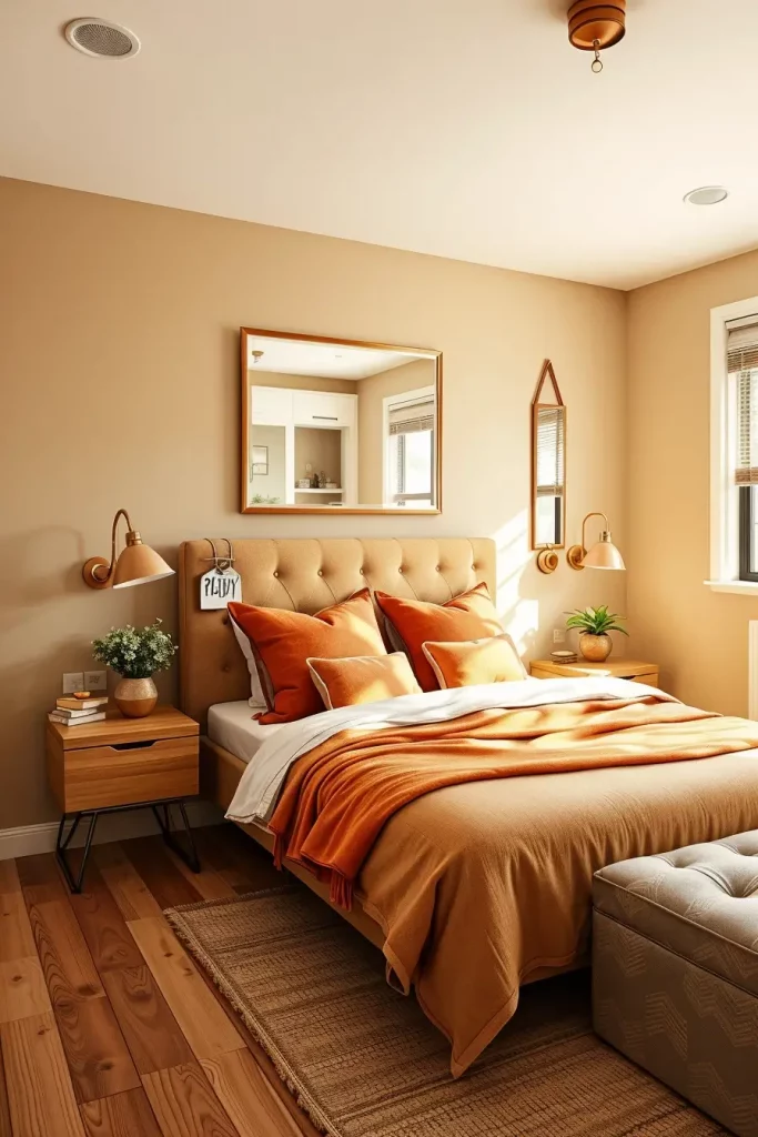 65 Terracotta and Tan Bedroom Ideas for a Warm and Elegant Interior