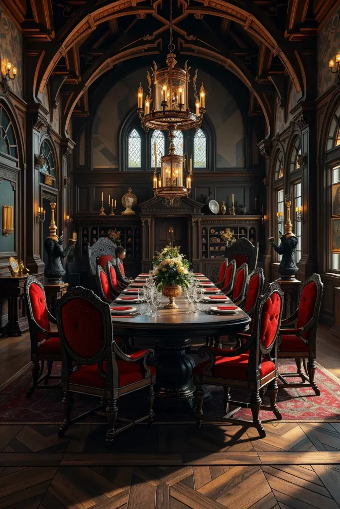 63 Castlecore Kitchen and Dining Room Inspiration Ideas for Timeless Medieval Elegance