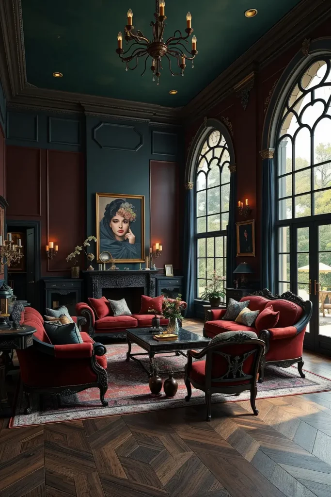 64 Gothic Living Room Arches and Windows: Elegant Design Ideas