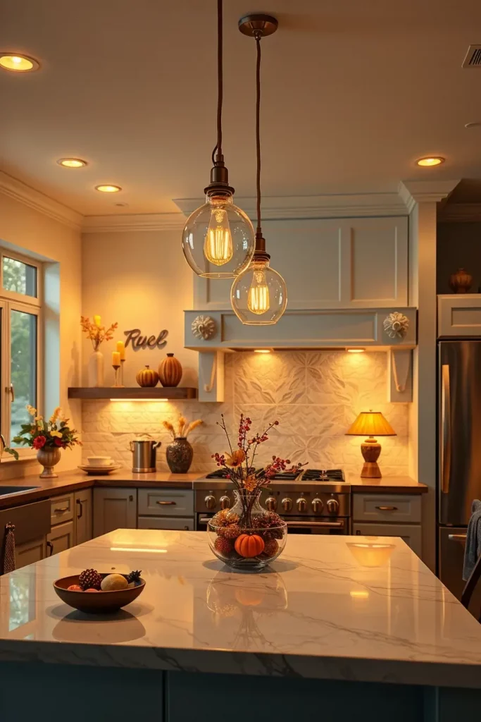 63 Cozy Kitchen Fall Decorations to Create a Warm and Inviting Space