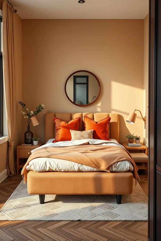 65 Terracotta and Tan Bedroom Ideas for a Warm and Elegant Interior