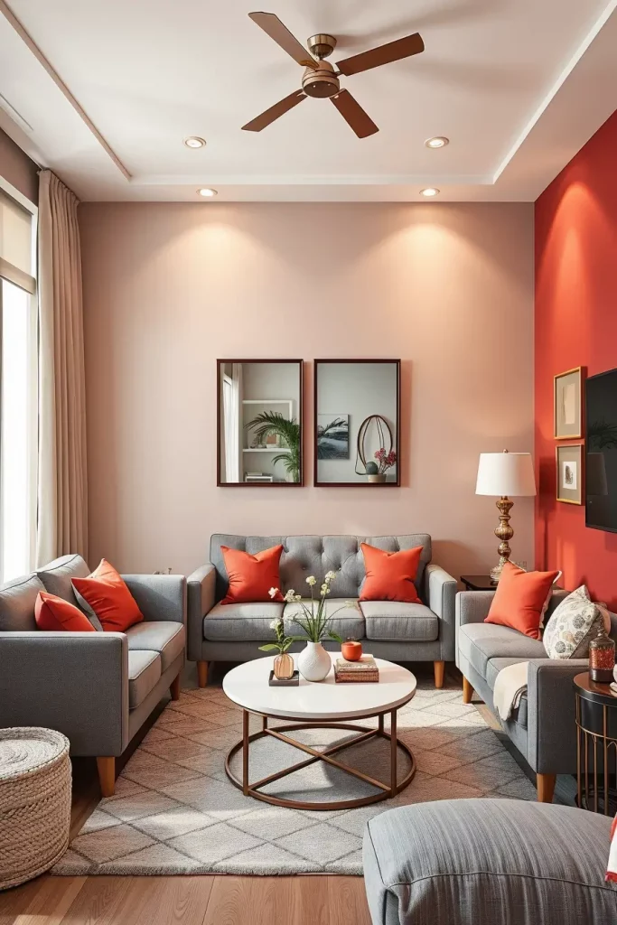 64 Cherry Coded Living Room Color Palette Ideas for Modern Interiors