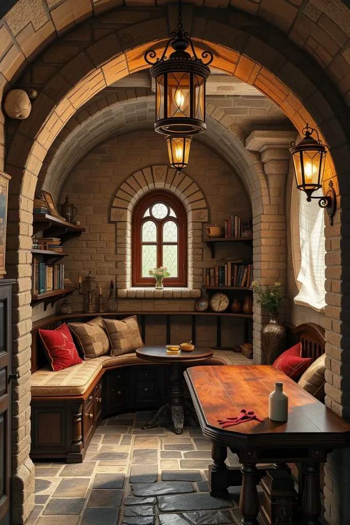 63 Castlecore Kitchen and Dining Room Inspiration Ideas for Timeless Medieval Elegance