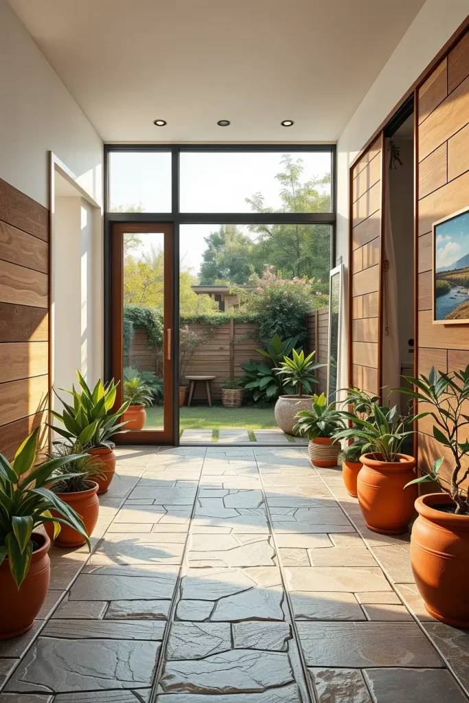 62 Modern Hallway Design With Natural Materials: Stylish Ideas for a Timeless Home